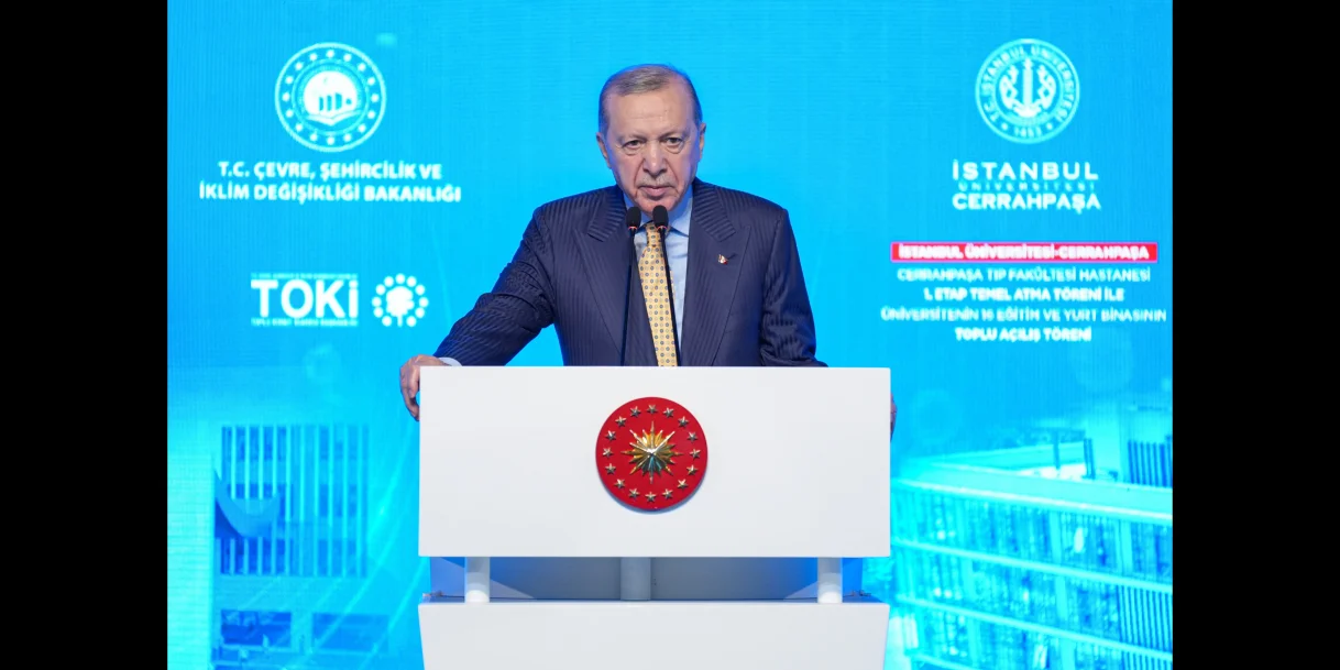 Cerrahpaşa'da hastane projesinin ilk etabına temel atıldı