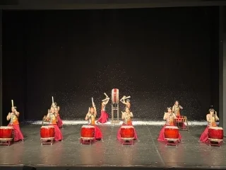 Japon davul topluluğu Harbiye'de iki konser verecek