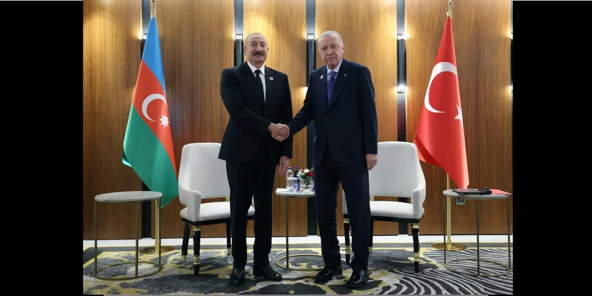 Erdoğan ve Aliyev Bişkek’te bir araya geldi