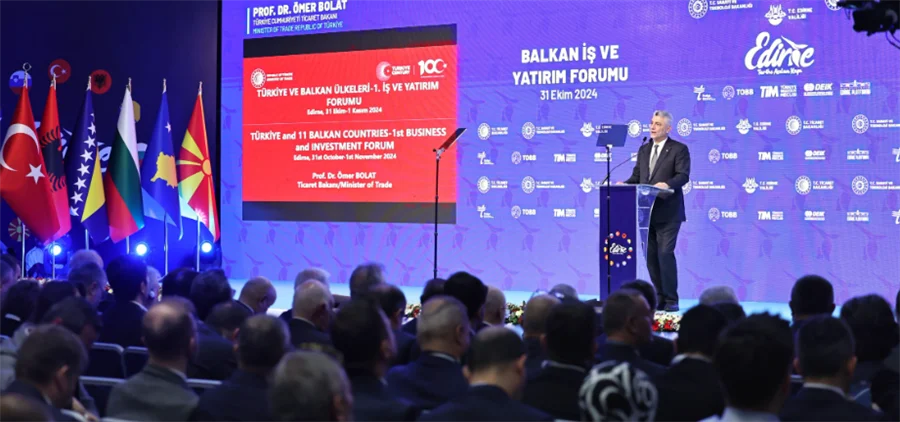 Balkan İş ve Yatırım Forumu Edirne'de düzenlendi