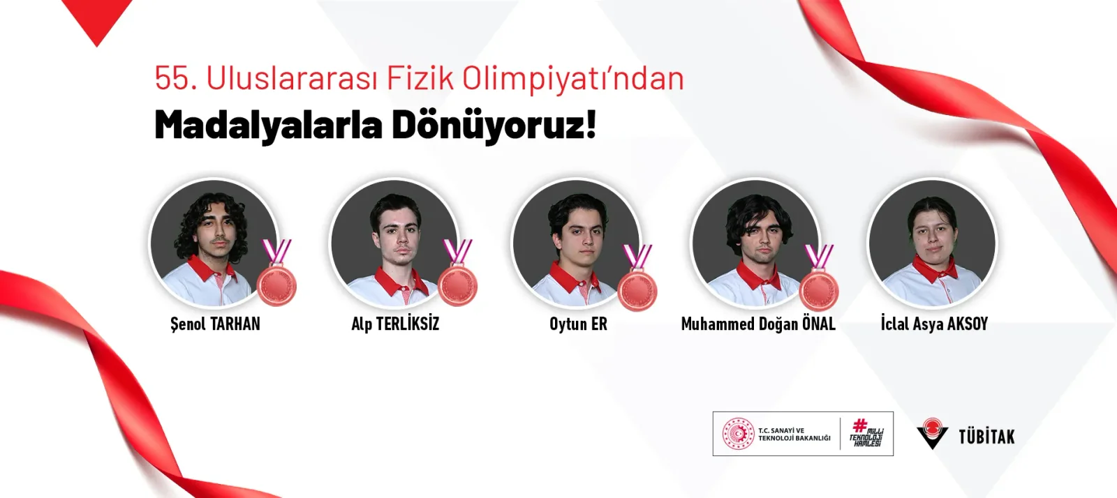 Paris’te fizik ekibine dört bronz ve bir mansiyon