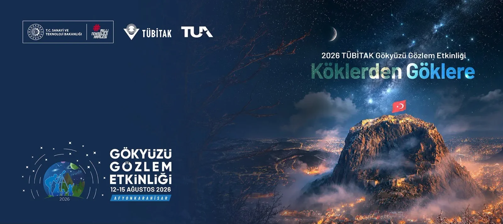 Afyonkarahisar’daki gökyüzü gözlemlerine başvurular açıldı