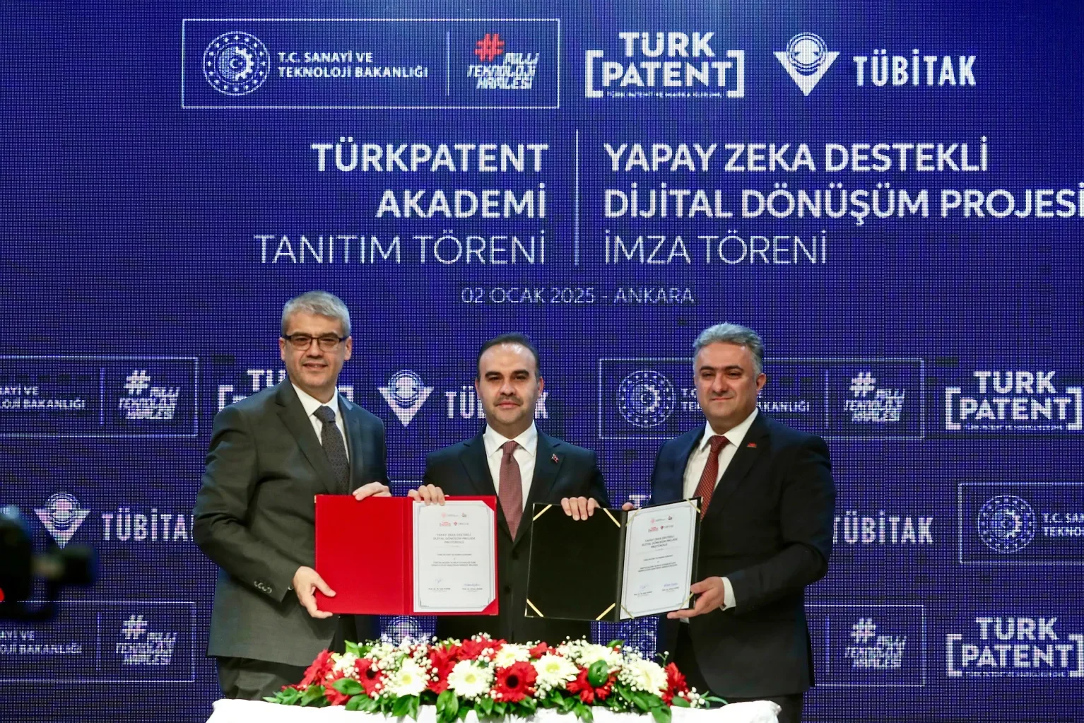 TÜRKPATENT süreçleri için yapay zekâ projesi