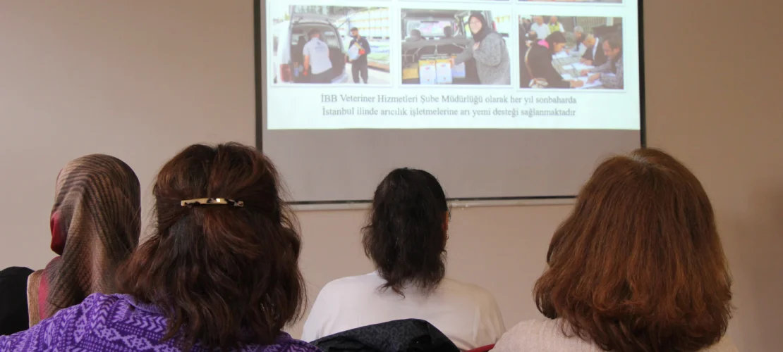 Kadın üreticilere arıcılık eğitimi verildi