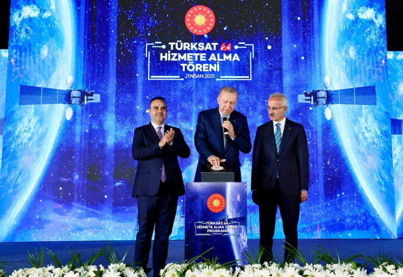 Türksat 6A, 21 Nisan 2025’te hizmete alındı