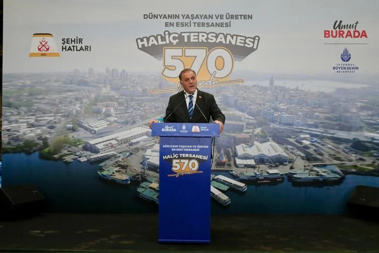 Temsili: Haliç Tersanesi’nin 570 yıllık geçmişi hatırlandı