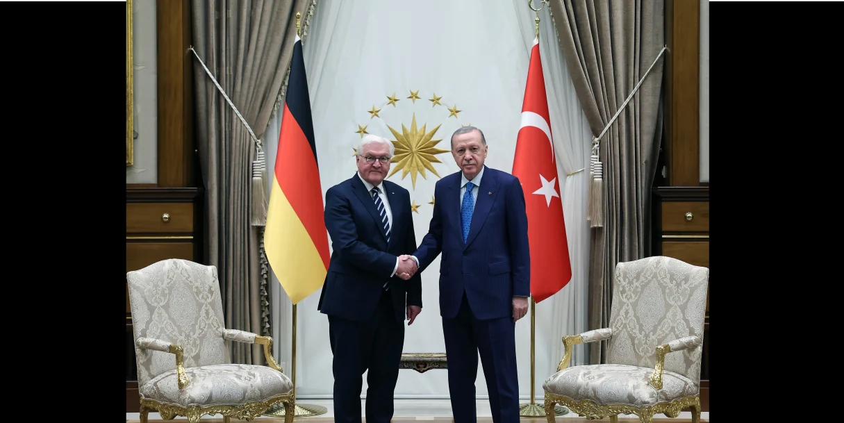 Temsili: Erdoğan ve Steinmeier diplomasi gündemini değerlendirdi